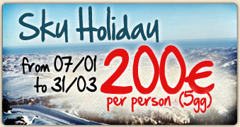 sky holiday on the  maiella